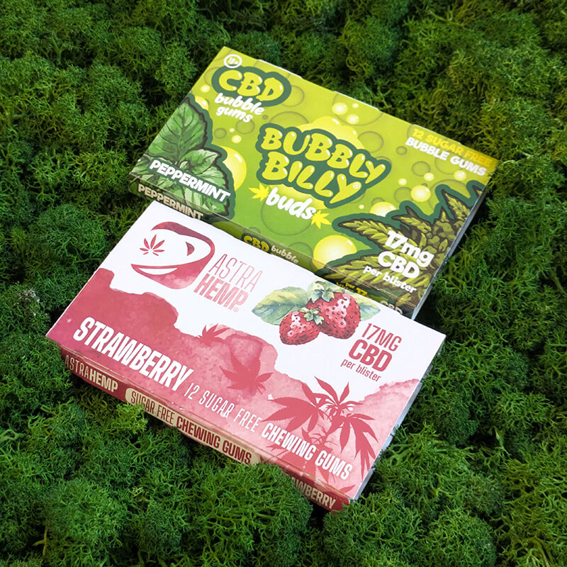chewing gum al cbd