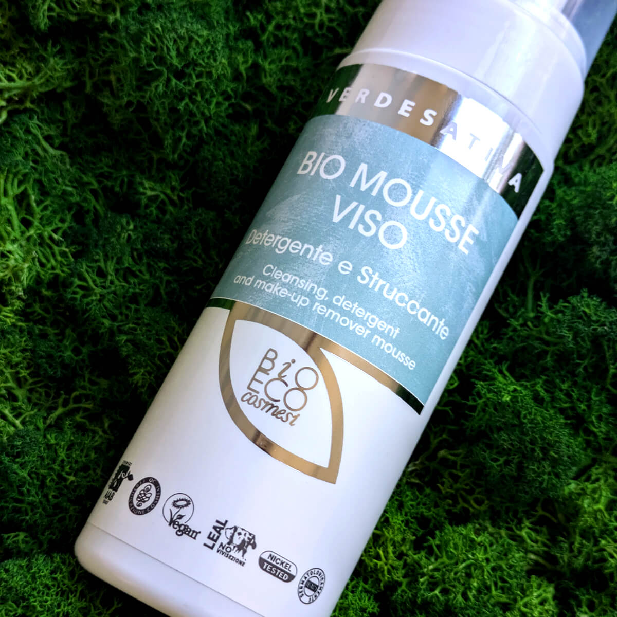 Bio Mousse struccante Viso