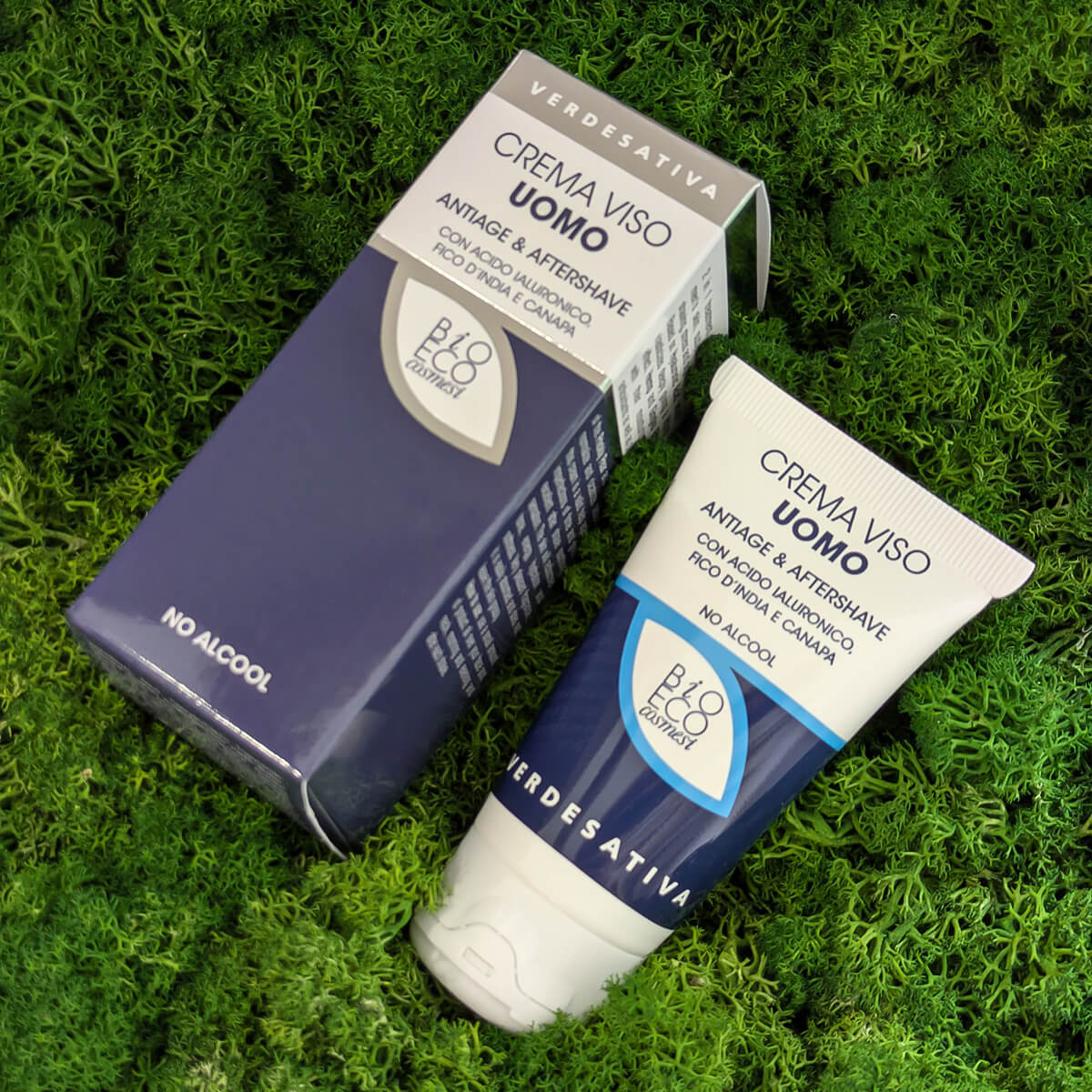 crema viso uomo Verdesativa