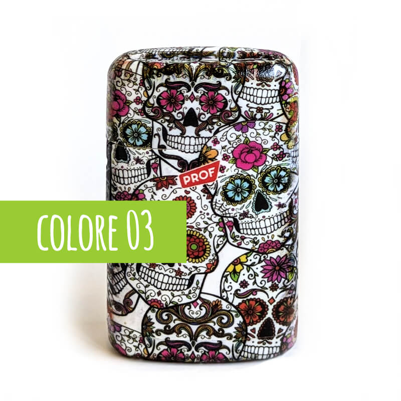 accendino antivento mexican skulls colore 3