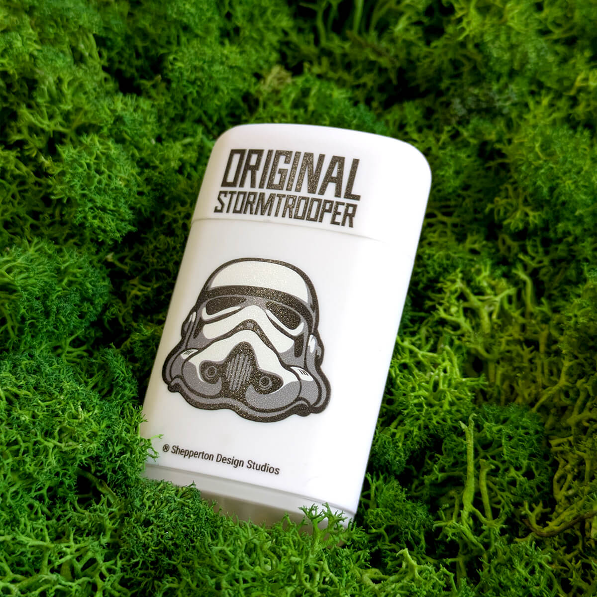 accendino antivento stormtrooper - Mod. 01 bianco