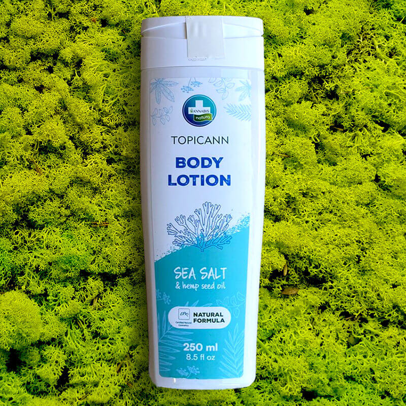 body lotion crema corpo annabis