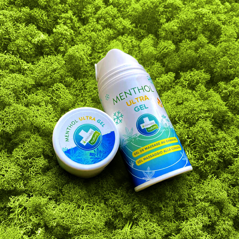 gel da massaggio menthol ultra gel annabis