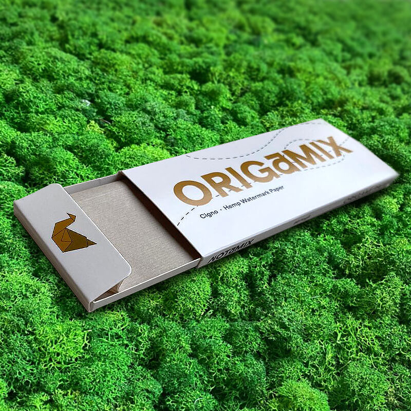 origamix foglietti filigrana - cigno