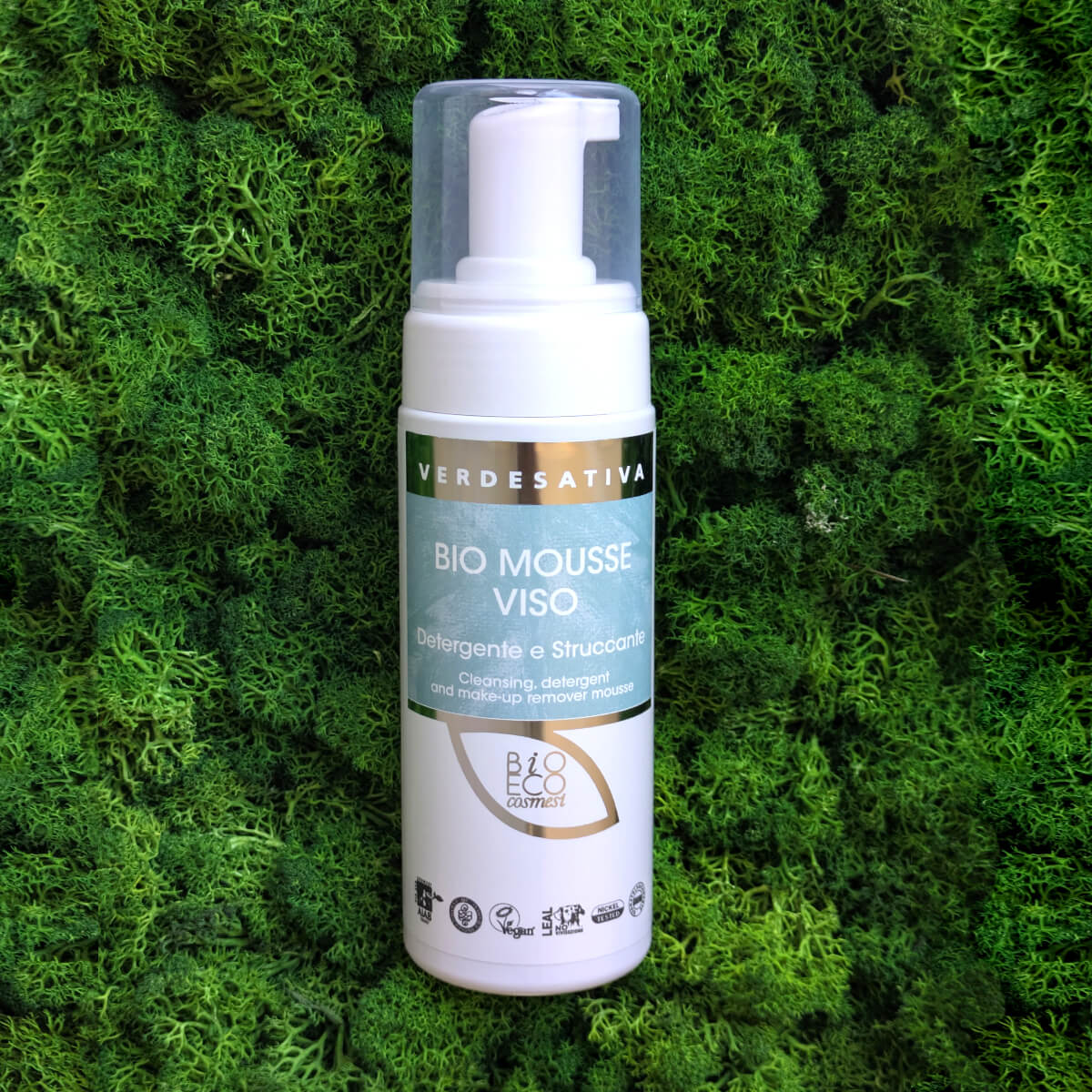Bio Mousse struccante Viso