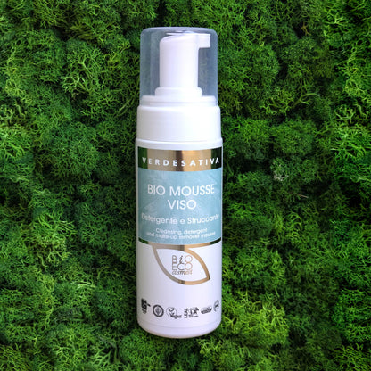 Bio Mousse struccante Viso