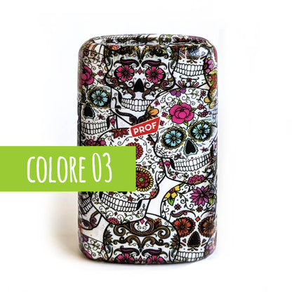 accendino antivento mexican skulls colore 3