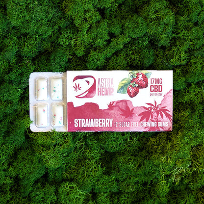 chewing gum al cbd fragola