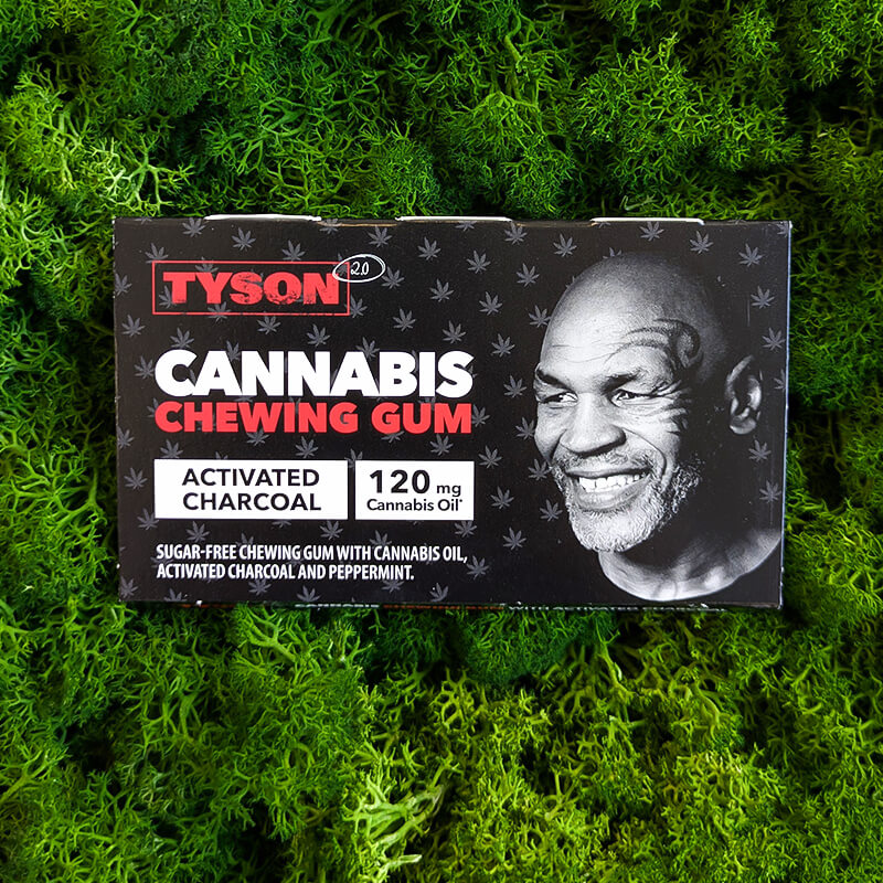 cannabis chewing gum tyson 2.0