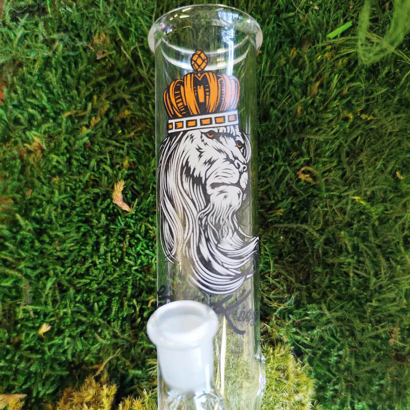 Bong in vetro Smoking Lion 30 cm