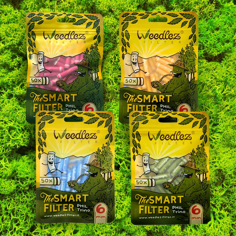 Bundle 200 Filtri Weedlez 6 mm